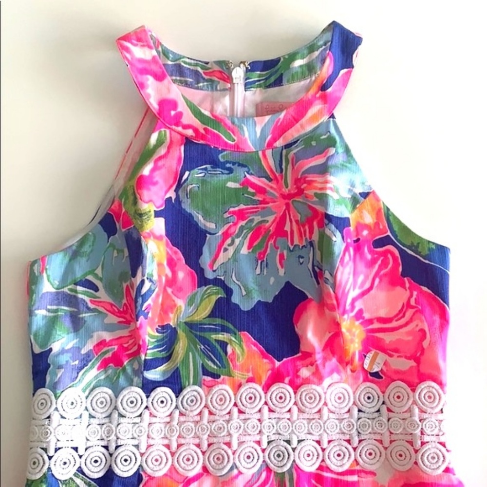Lilly Pulitzer Ashlyn Jungle Utopia shift EUC - Picture 4 of 7